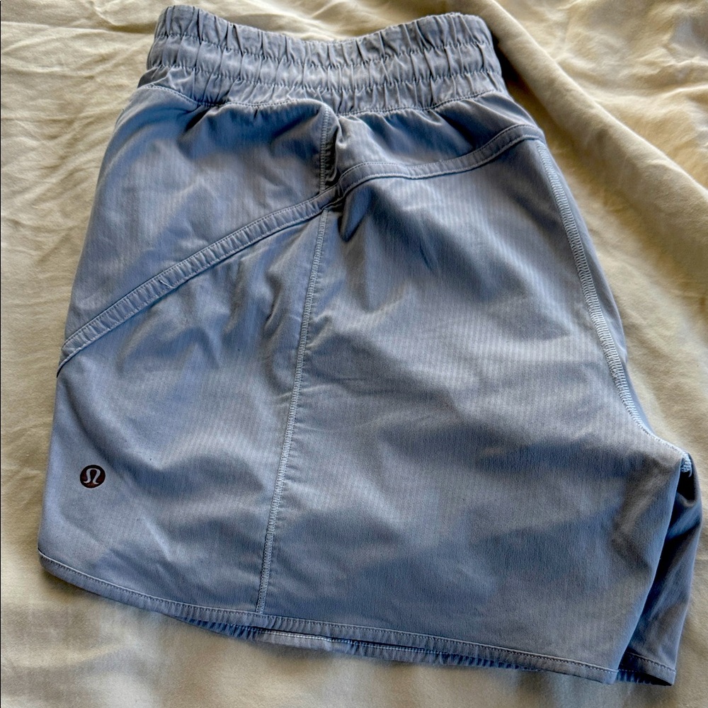 Lululemon Cream Athletic Shorts